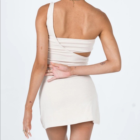 Princess Polly Cooper Mini Dress - Cream - Picture 2 of 4